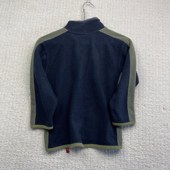 Levi's Polar Fleece Forest Green Jacket Adventure Kid’s Pullover Youth Boys Sz 6 - Picture 12 of 15